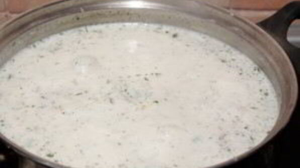 сырно-кукурузный суп