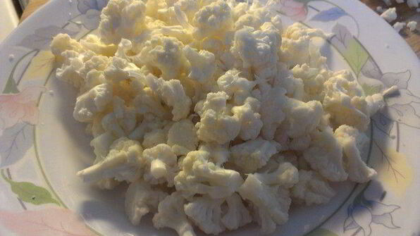 сырно-сливочный суп с цветной капустой