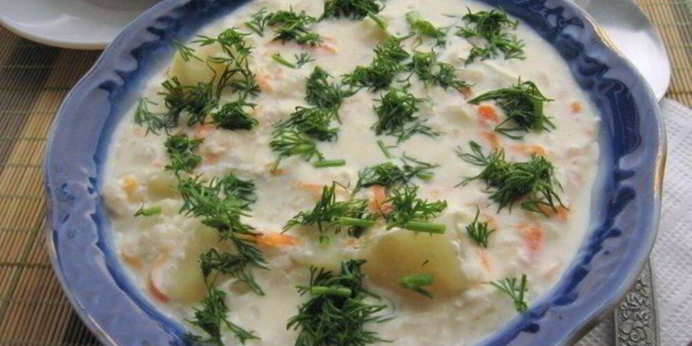 Рецепт сырного супа пюре с курицей