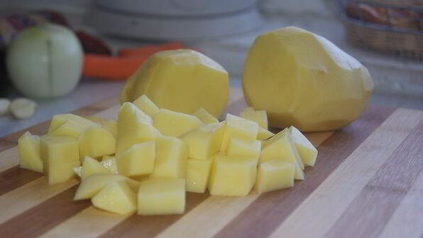 сырный суп-пюре