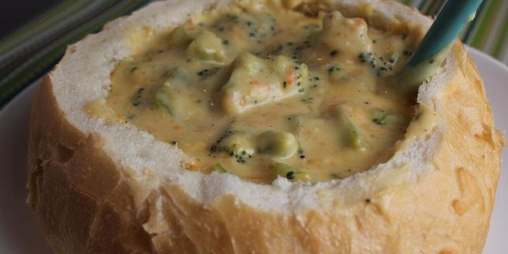 Рецепт сырного супа с брокколи