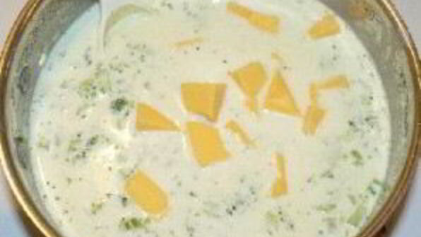 сырный суп с брокколи