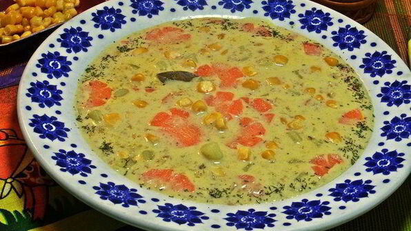 сырный суп с гречневыми хлопьями