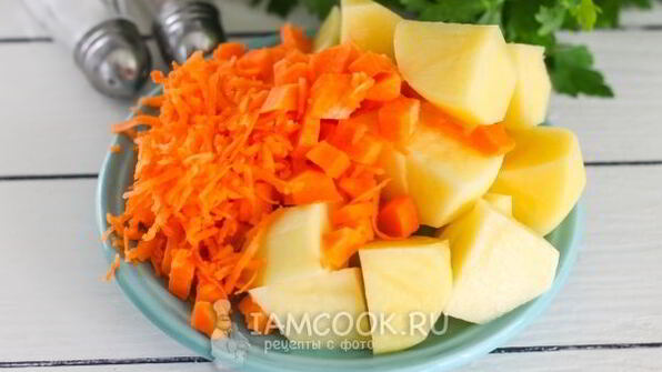 сырный суп с гренками