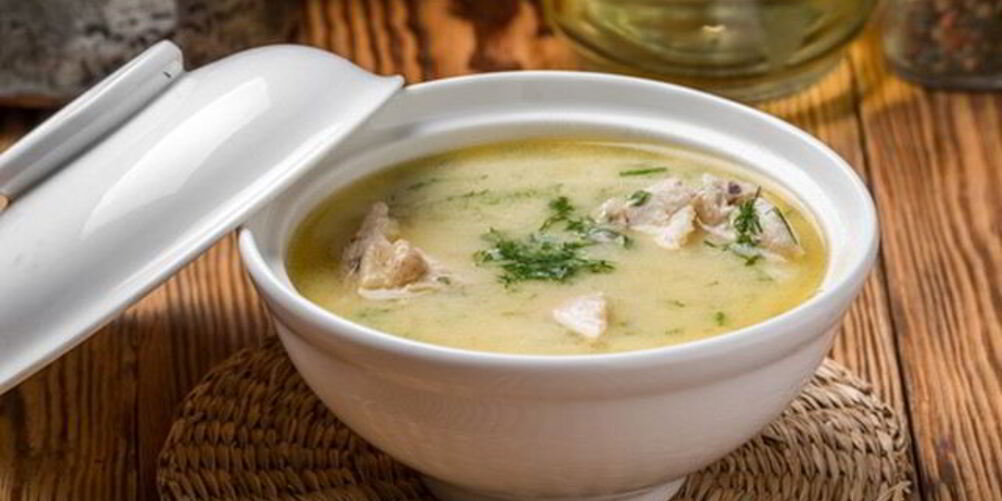 Рецепт сырного супа с курицей и зеленью