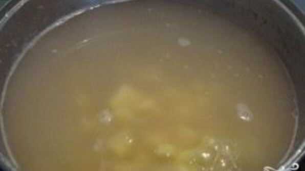 томатный суп с перловкой