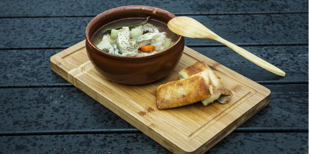 Рецепт щучьей ухи с блинчиками