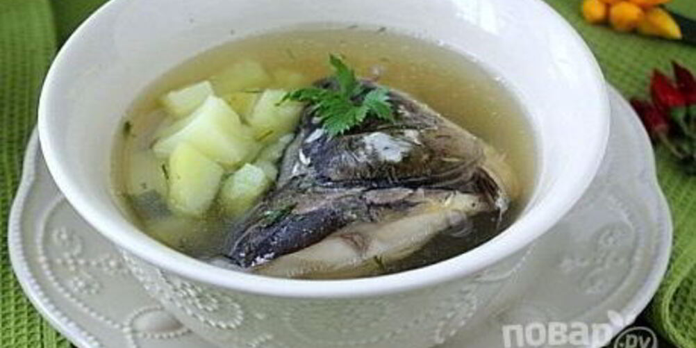 Рецепт ухи из головы карпа