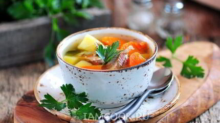 Уха из консервированной сайры