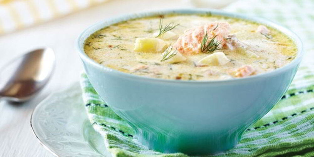 Рецепт ухи из лосося