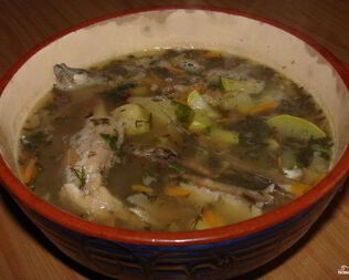 Уха из мойвы