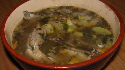 Уха из мойвы