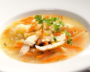 Уха из окуня