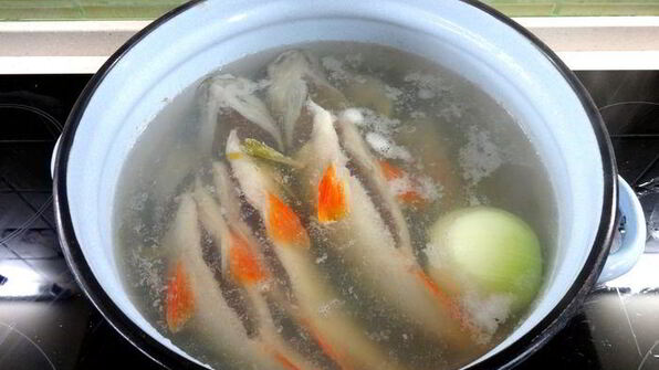 уха из речных окуней