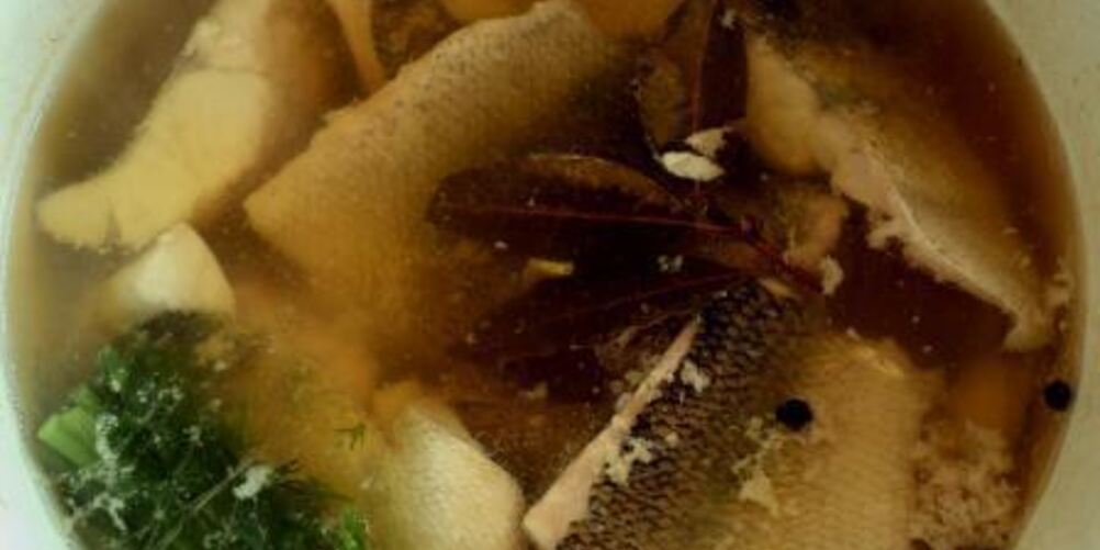 Рецепт ухи на костре