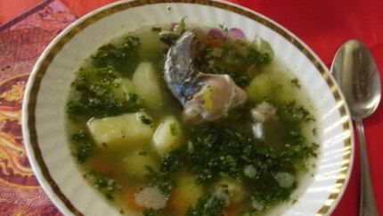 Уха с водкой по-старорусски