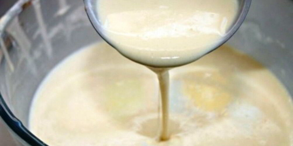 Рецепт ажурных блинов на молоке