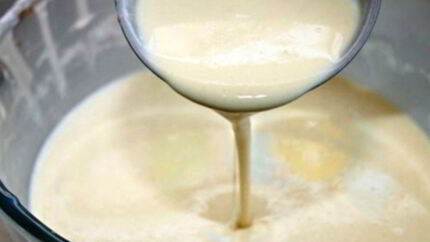 Ажурные блины на молоке