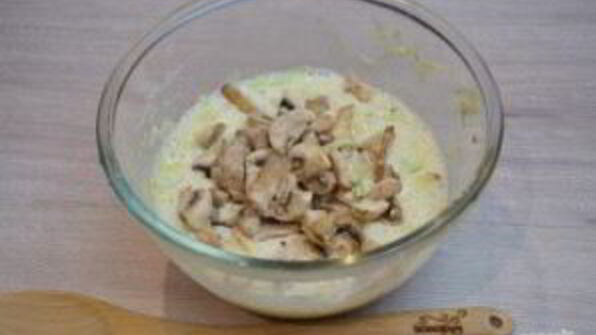 блинчики из кабачков с грибами