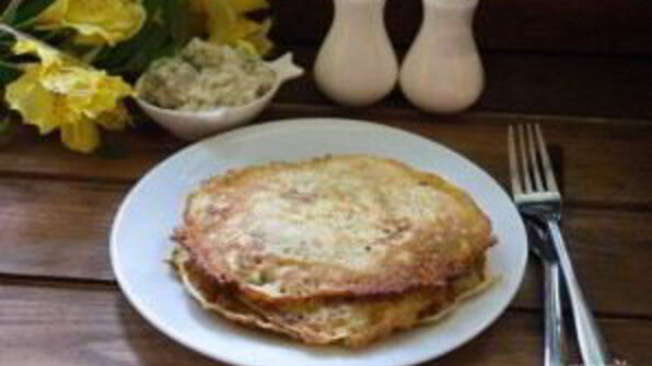 блинчики из кабачков с грибами