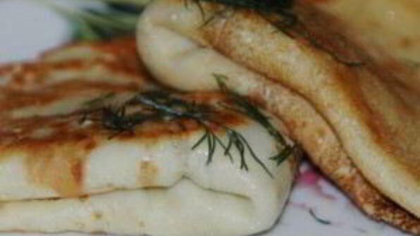 блинчики с ливерной колбасой