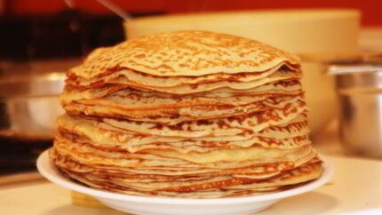 Блинчики с разрыхлителем