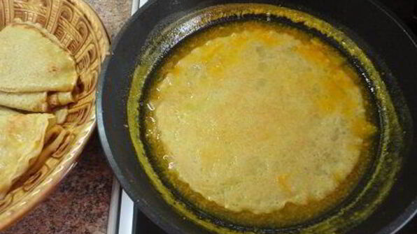 блинчики в апельсиновой карамели