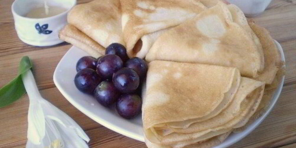 Рецепт блинов без дрожжей