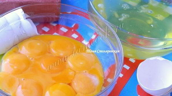 блины бисквитные