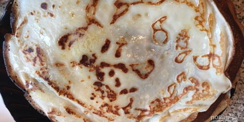 Рецепт блинов на кефире