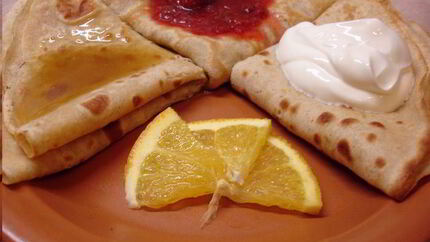 Блины на масленицу