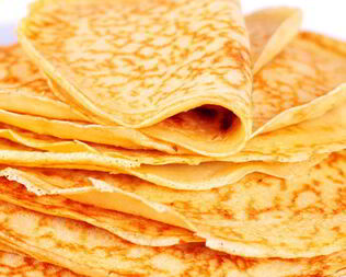 Блины на молоке тонкие сладкие