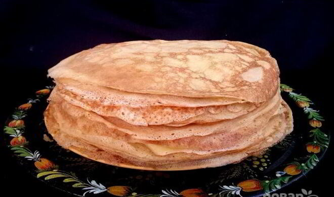 Блины на воде