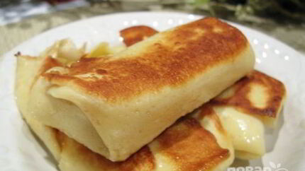 Блины с индейкой