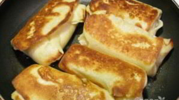 блины с индейкой