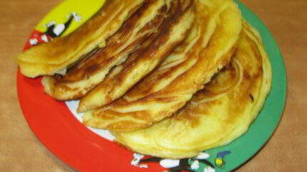 Блины с капустой