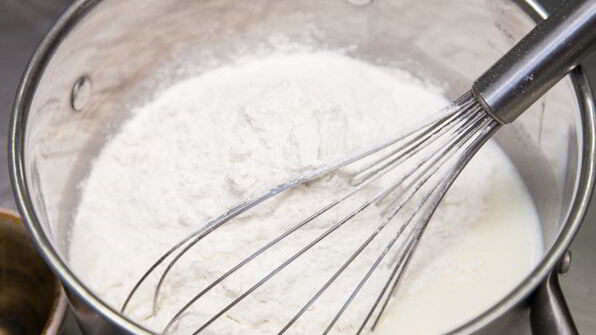 блины с семгой