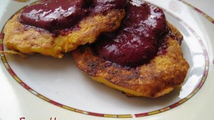 Морковно-апельсиновые блинчики