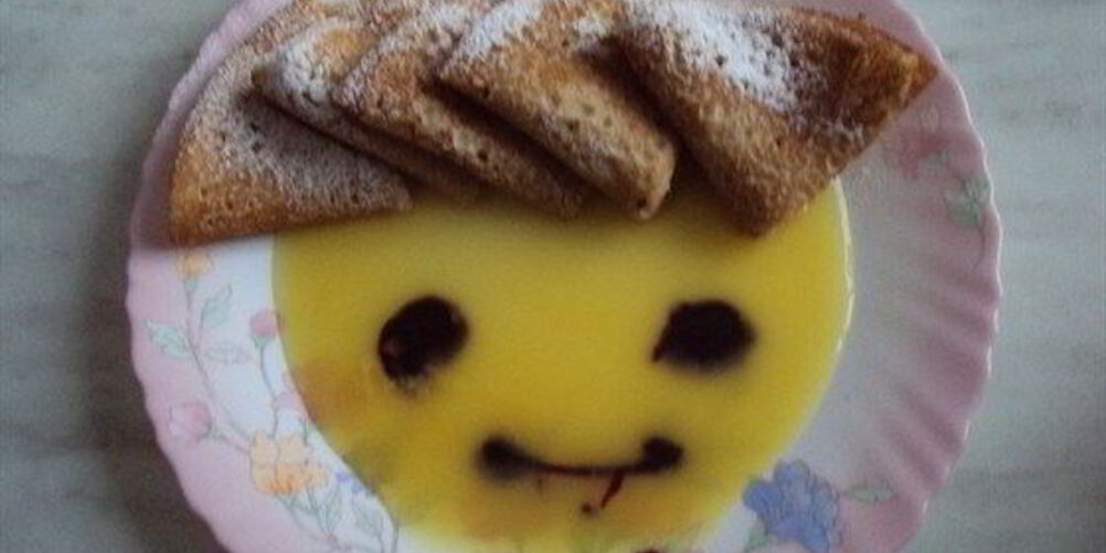 Рецепт ореховых блинов с апельсиновым соусом