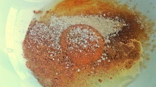 панкейки кефирные с медом, бананом и сливками