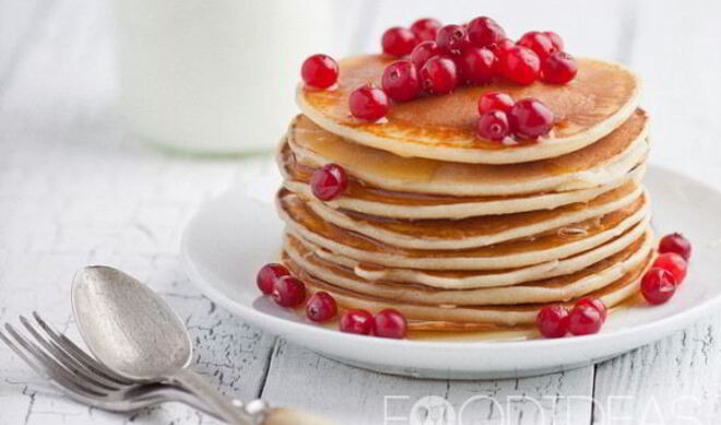 Панкейки на кефире