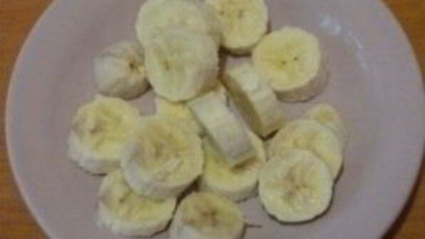 панкейки с бананом