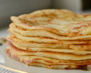 Блины на воде