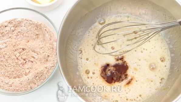 шоколадные панкейки