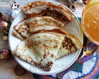 Творожные блинчики