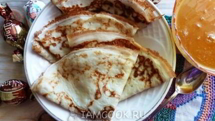 Творожные блинчики