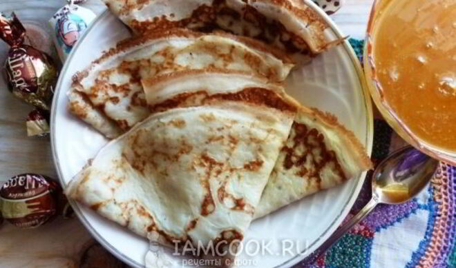 Творожные блинчики