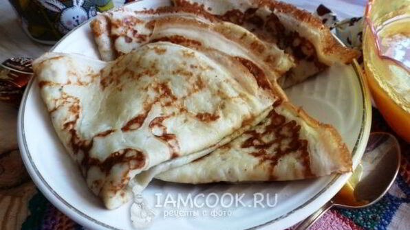 творожные блинчики