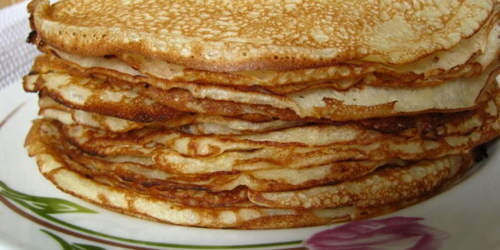 Рецепт заварных блинчиков на сладком йогурте