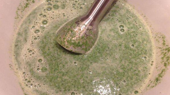 зеленые блины со шпинатом